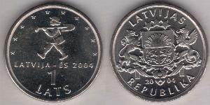 1 Lats Latvia (1991 - )  