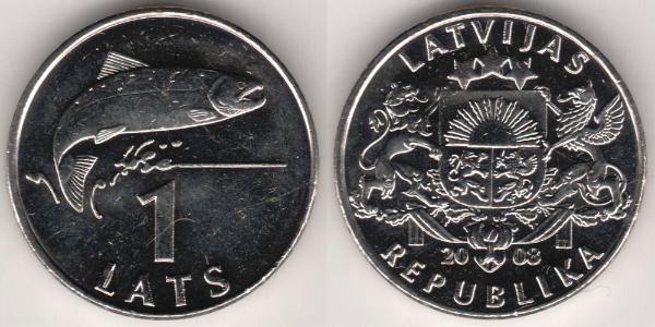 1 Lats Latvia (1991 - )  