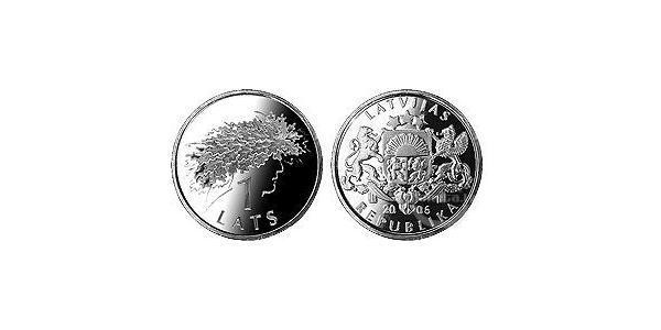 1 Lats Latvia (1991 - )  