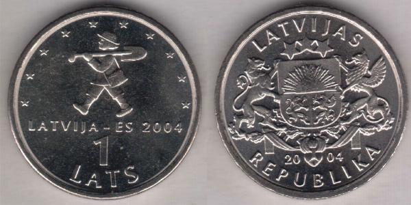 1 Lats Latvia (1991 - )  