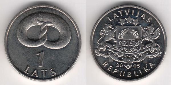 1 Lats Latvia (1991 - )  