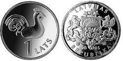 1 Lats Lettonie (1991 - )  