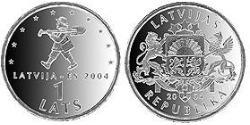 1 Lats Lettonie (1991 - )  