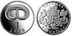 1 Lats Lettonie (1991 - )  