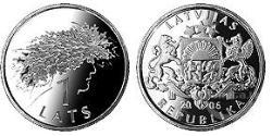 1 Lats Lettonie (1991 - )  