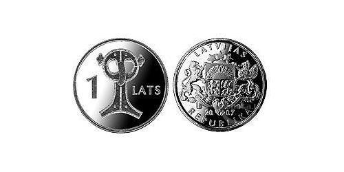 1 Lats Lettonie (1991 - )  