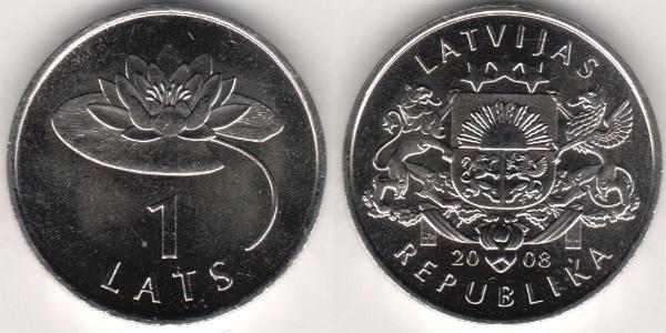 1 Lats 拉脫維亞  