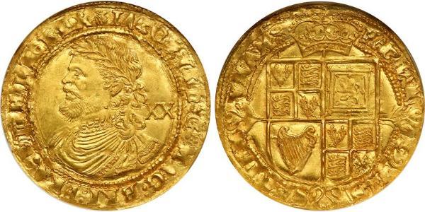 1 Laurel Kingdom of England (927-1649,1660-1707) Gold James I (1566-1625)