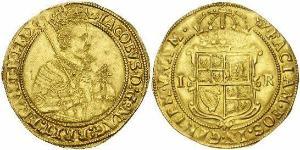 1 Laurel Королівство Англія (927-1649,1660-1707) Золото Яків I (1566-1625)