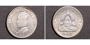 1 Lempira Honduras Argent 