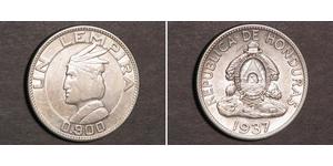 1 Lempira Honduras Plata 