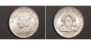 1 Lempira Honduras Plata 