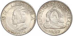 1 Lempira Honduras Plata 