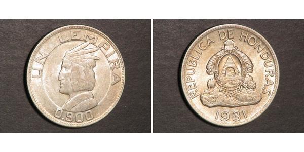 1 Lempira Honduras Silber 