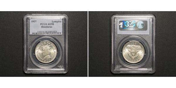 1 Lempira Honduras 銀 