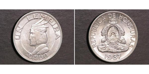 1 Lempira Honduras 銀 