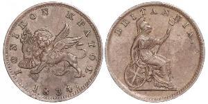 1 Lepton Королевство Греция (1832-1924) Медь 