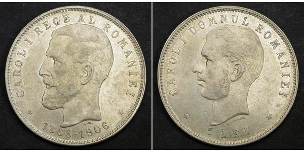 1 Leu Rumänien Silber 