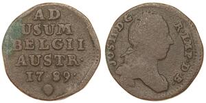 1 Liard Países Bajos Austríacos (1713-1795) Cobre 