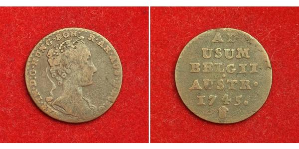 1 Liard Austrian Netherlands (1713-1795) Copper 