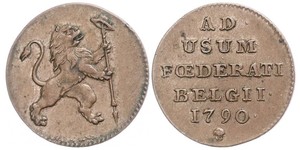 1 Liard Belgium Copper 