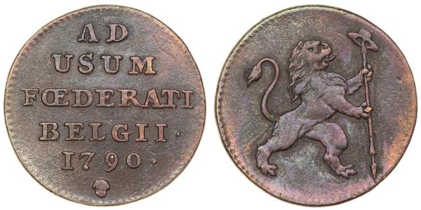 1 Liard Belgium Copper 