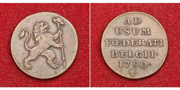 1 Liard Belgium Copper 