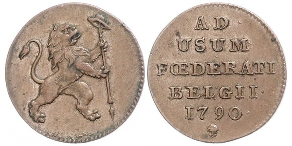 1 Liard Belgium Copper 