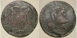 1 Liard Spanish Netherlands (1581 - 1714) Copper 