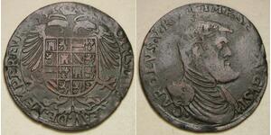 1 Liard Spanish Netherlands Rame 