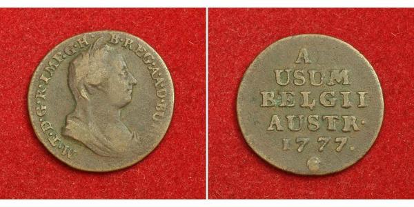 1 Liard Австрийские Нидерланды (1713-1795) Медь Maria Theresa of Austria (1717 - 1780)