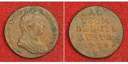 1 Liard Австрійські Нідерланди (1713-1795) Мідь Maria Theresa of Austria (1717 - 1780)