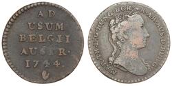 1 Liard Austrian Netherlands (1713-1795) 銅 