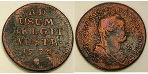 1 Liard Austrian Netherlands (1713-1795) 銅 