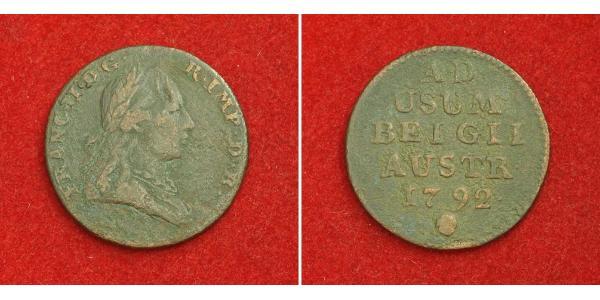 1 Liard Austrian Netherlands (1713-1795) 銅 
