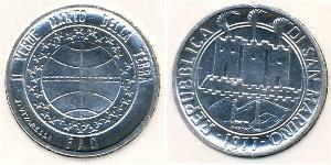 1 Lira San Marino Alluminio 