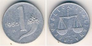 1 Lira Italy Aluminium 