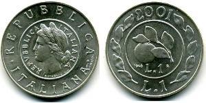 1 Lira Italia Argento 