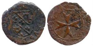 1 Lira Order of Malta (1080 - ) Copper 