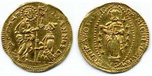 1 Lira Rhodes et de Malte (1080 - ) Or 