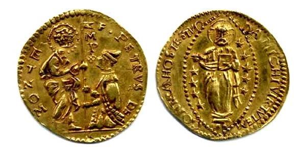 1 Lira Orden de Malta (1080 - ) Oro 