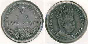 1 Lira Eritrea Plata 