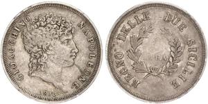 1 Lira Italia Plata 