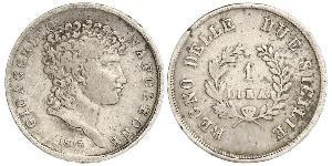 1 Lira Italien Silber 