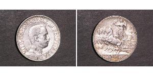 1 Lira Kingdom of Italy (1861-1946) Silber Viktor Emanuel III. (Italien) (1869 - 1947)