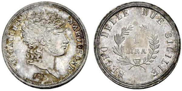 1 Lira Italy Silver 