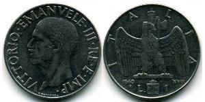 1 Lira Kingdom of Italy (1861-1946) Stahl 
