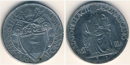 1 Lira Vatican (1926-) Stainless steel 