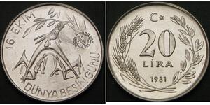 1 Lira Türkei (1923 - )  