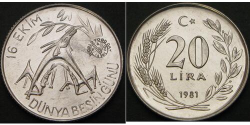 1 Lira Türkei (1923 - )  